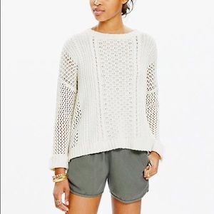 madewell // plaza pullover sweater